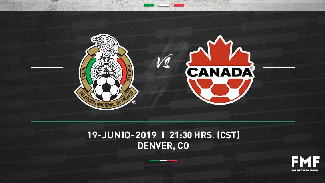 Dónde ver en vivo México vs Canadá Copa Oro 2019