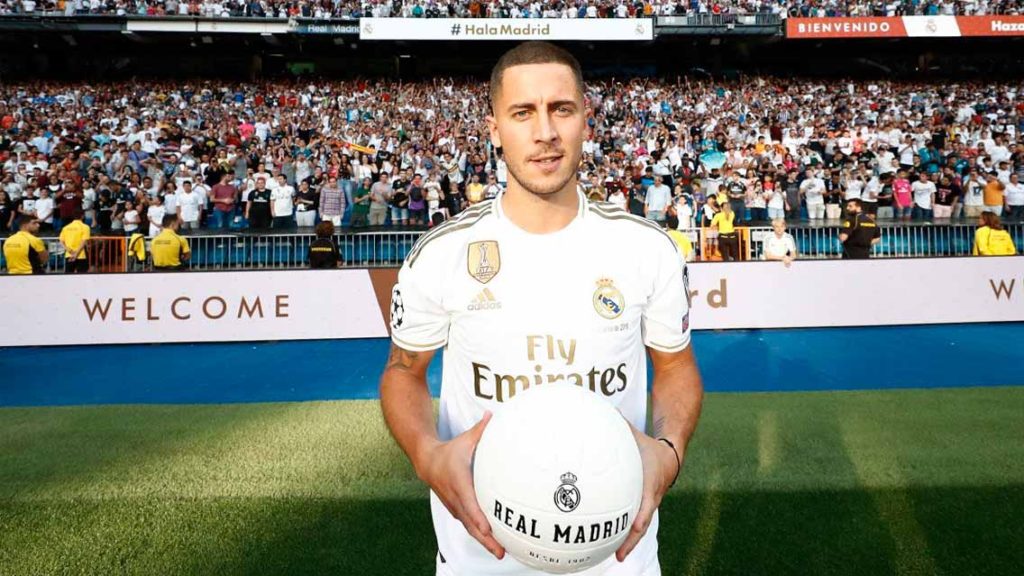 Luka Modric le negó el dorsal '10' a Eden Hazard