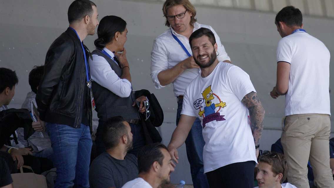 Gignac y Palencia apoyando a México en Toulón