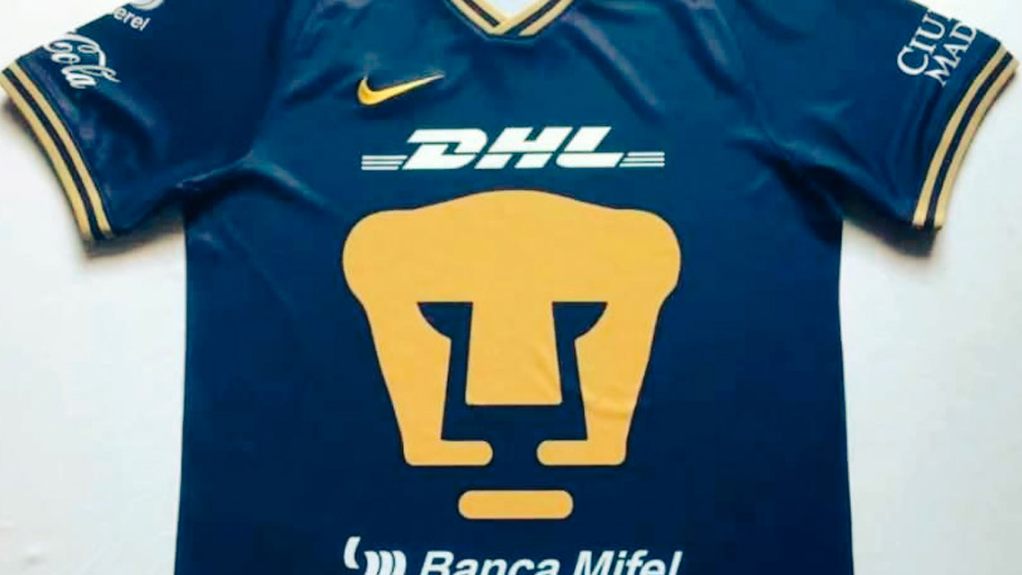 Filtran camiseta de visita de Pumas UNAM