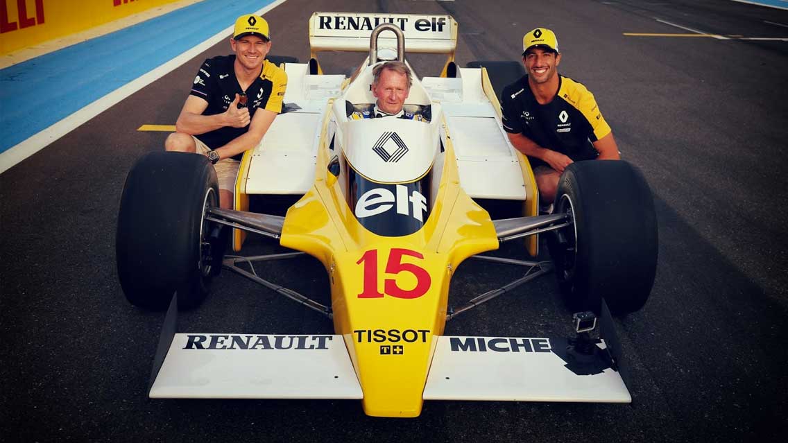Renault celebra 40 años de su primer triunfo en F1