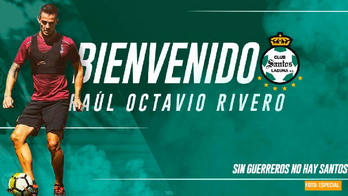 OFICIAL, Octavio Rivero es el primer refuerzo de Santos