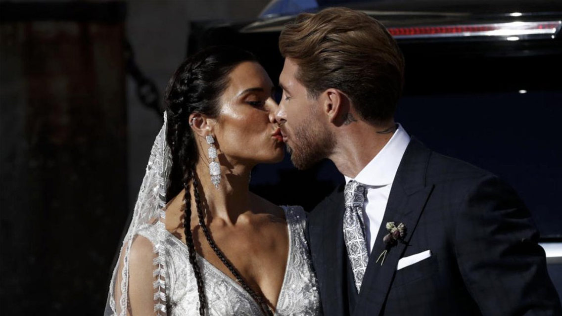 Estrellas del futbol que acudieron a la boda de Sergio Ramos