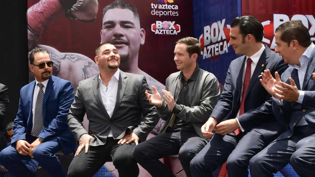 TV Azteca da la bienvenida a Andy Ruiz Jr.