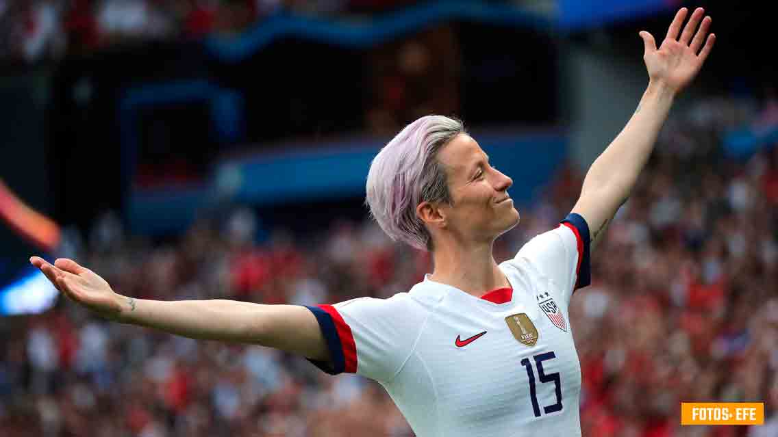 Aficionados piden a Megan Rapinoe en portada del FIFA 20