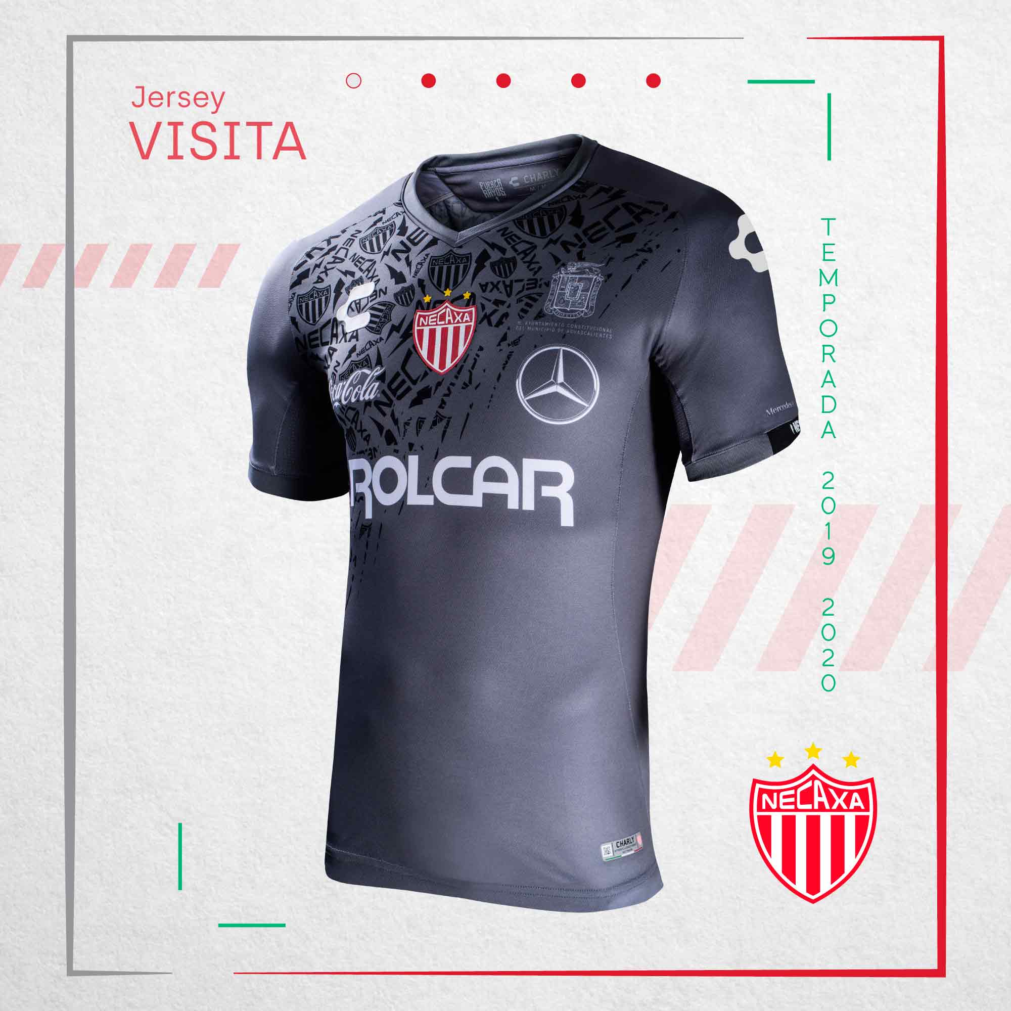 Uniforme visitante Necaxa