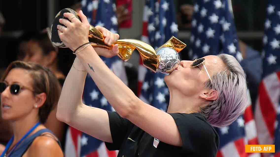 El mensaje de Rapinoe en Nueva York