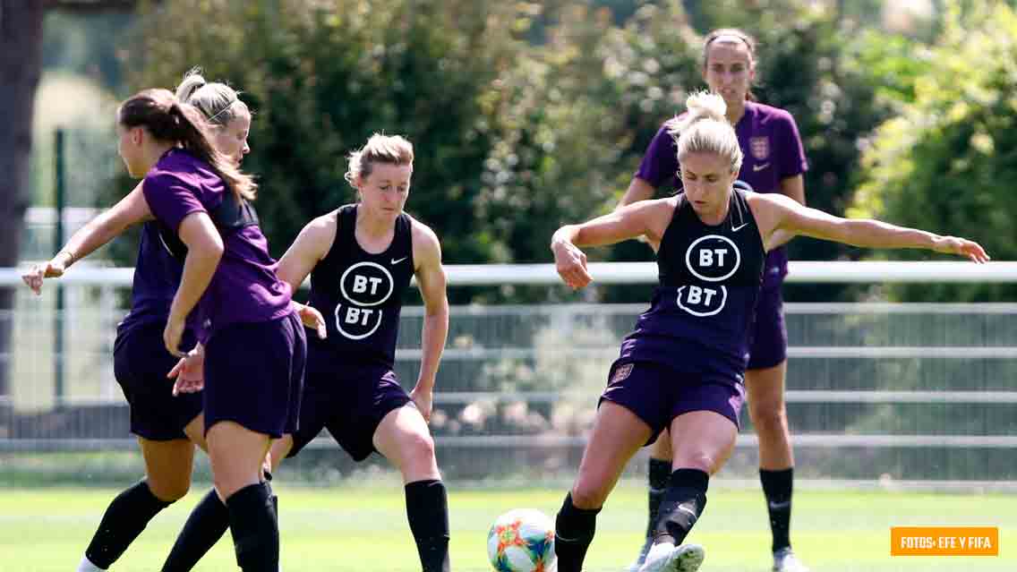 Inglaterra se prepara para la semifinal ante Estados Unidos