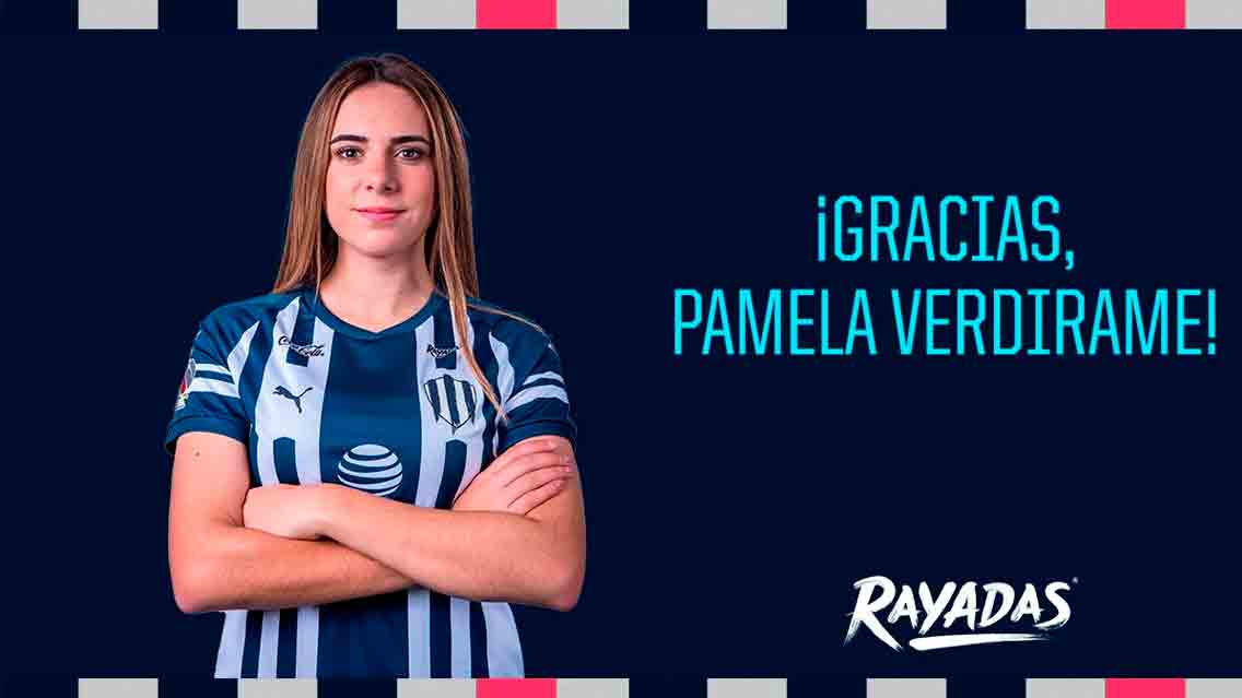 Pamela Verdirame deja a Rayadas