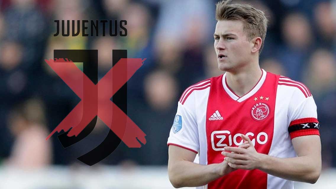 Ajax rechaza oferta de la Juventus por De Ligt