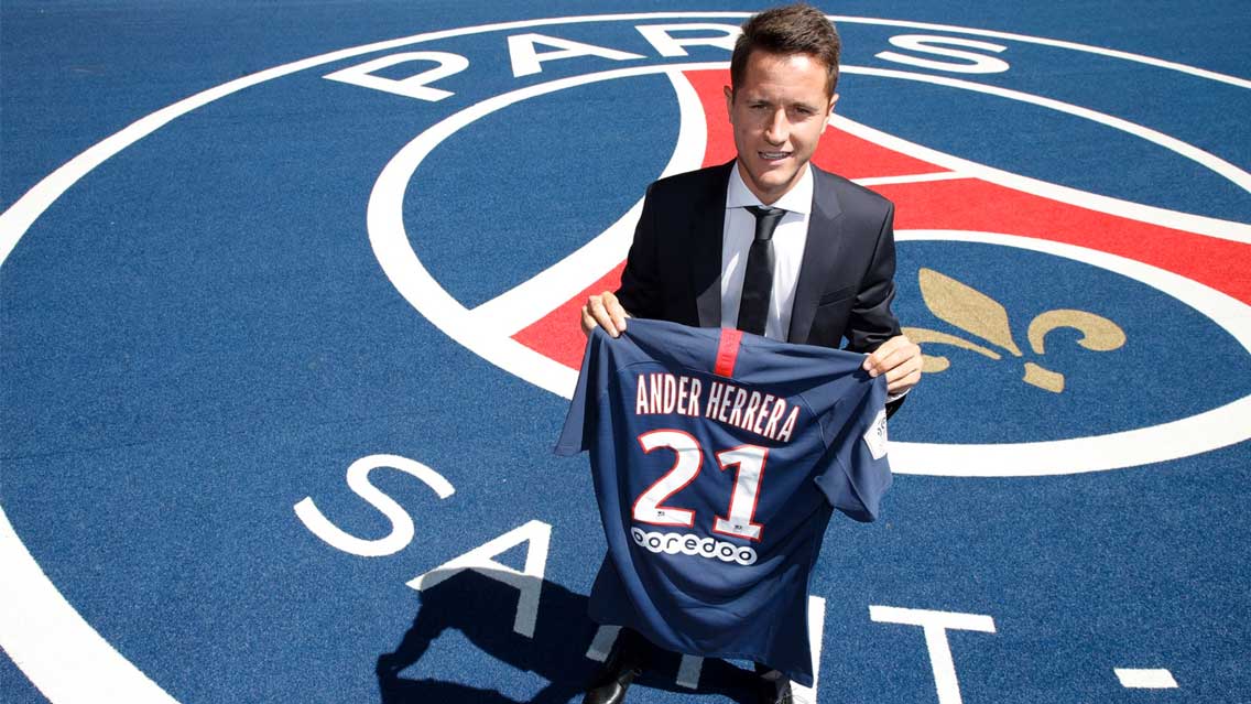 PSG hace oficial la llegada de Ander Herrera