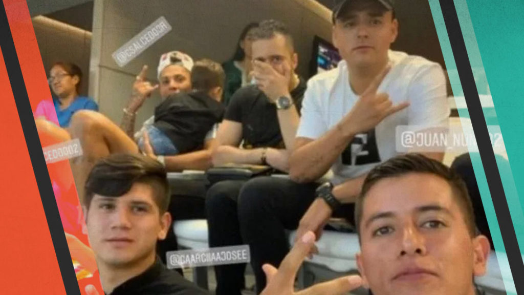 Tras la expulsión Salcedo se fue a tomar con amigos 0