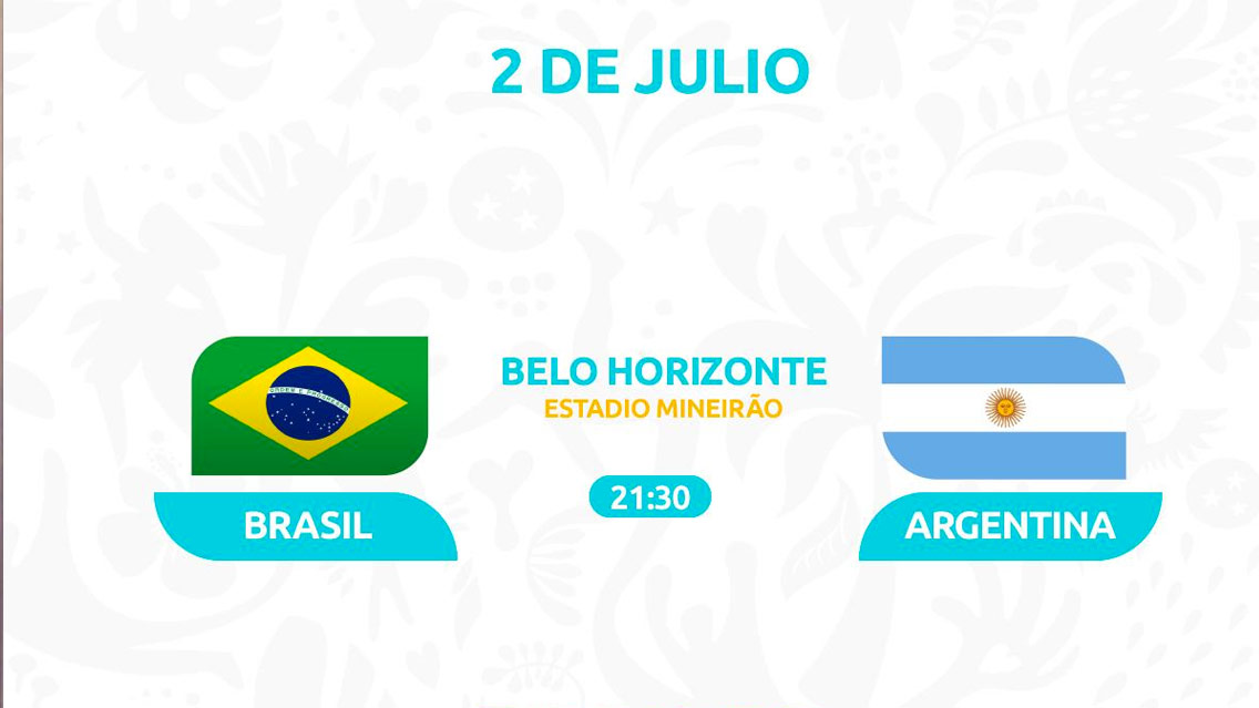 Dónde ver en vivo Brasil vs Argentina Copa América