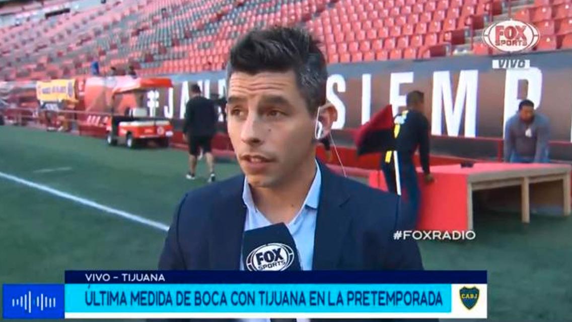 Reportero de Fox Sports hace ridículo en Xolos vs Boca Juniors