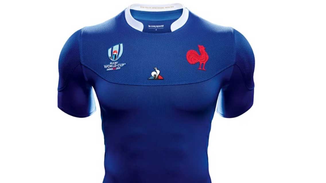 Le Coq Sportif presenta el jersey de Francia para el Mundial de Rugby