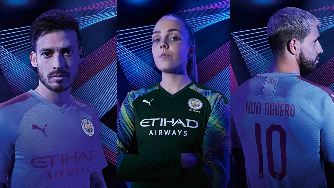 Manchester City presenta su nuevo jersey Puma