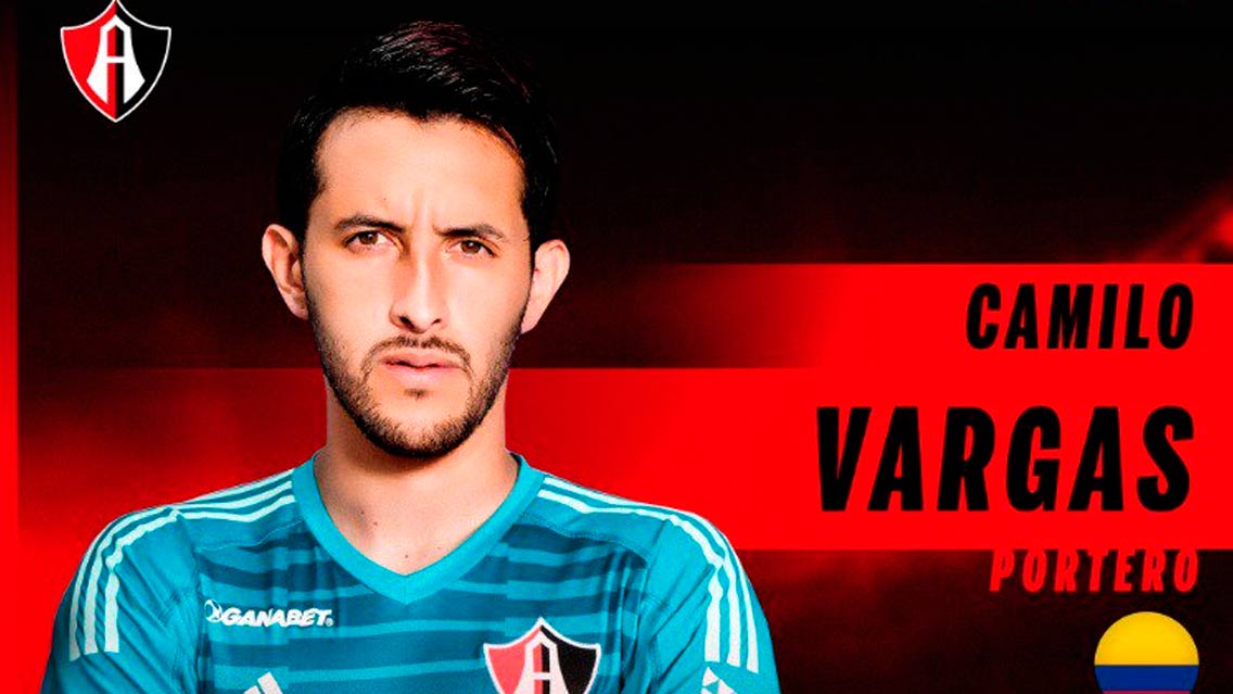 OFICIAL, Camilo Vargas es nuevo arquero de Atlas