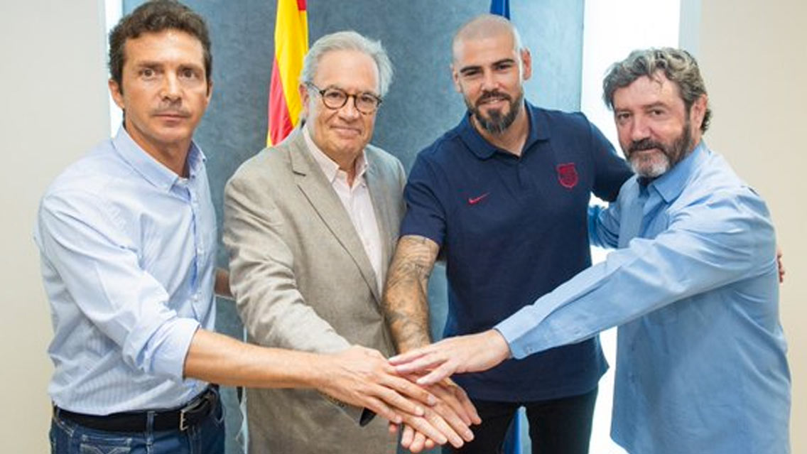 ¡Víctor Valdés regresa al FC Barcelona!