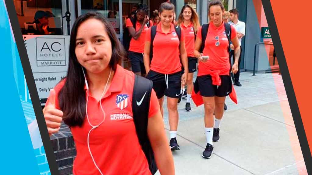 Charlyn Corral causa baja con el Atlético de Madrid