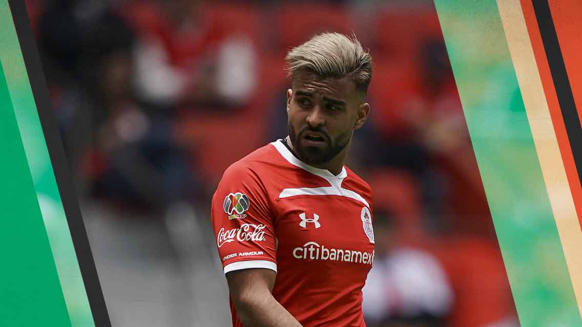 Delantero de Toluca sin goles y con mucha fiesta