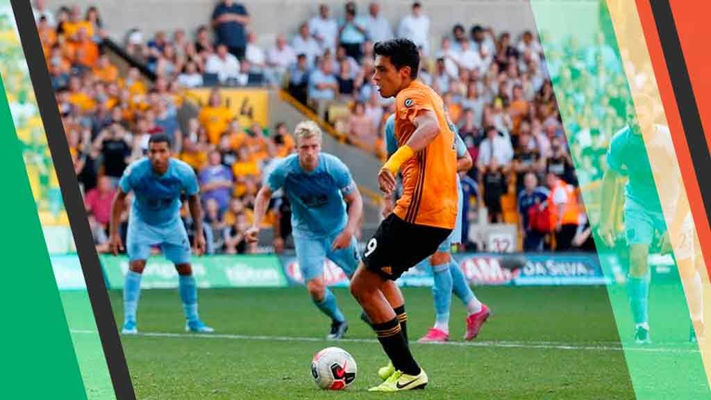 El gol de Raúl Jiménez en el empate del Wolverhampton