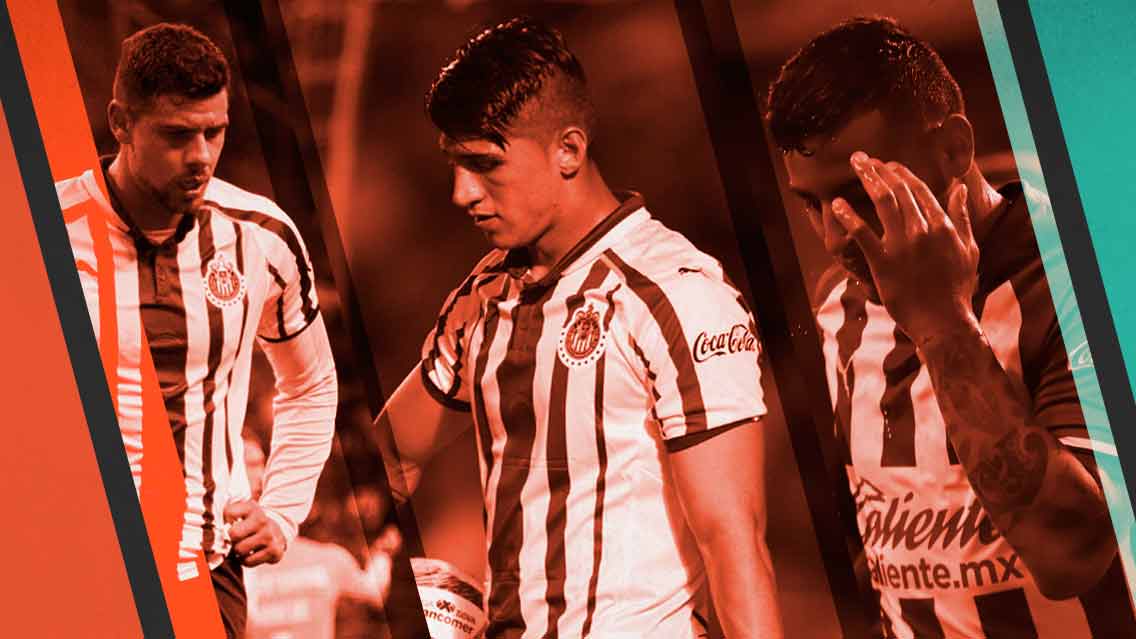 La poca efectividad de los delanteros de Chivas en Liga MX