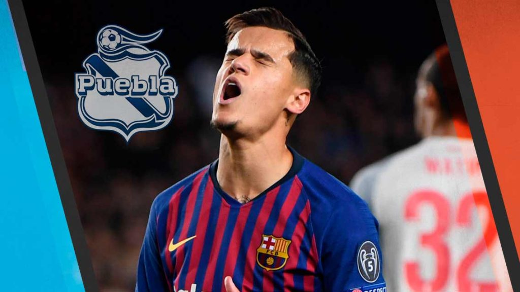 Puebla bromea con falso fichaje de Philippe Coutinho