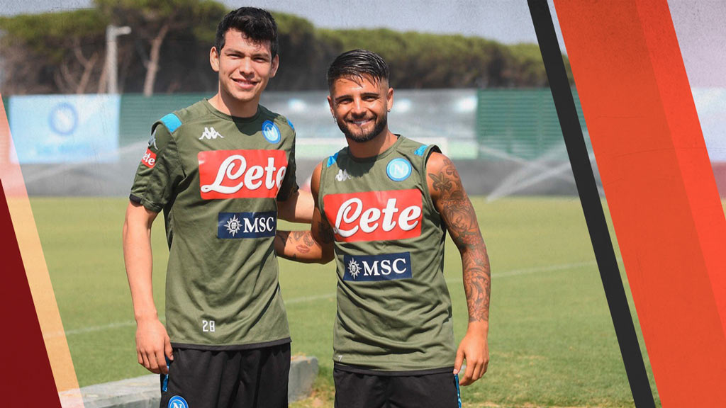 Napoli le da la bienvenida a Chucky Lozano