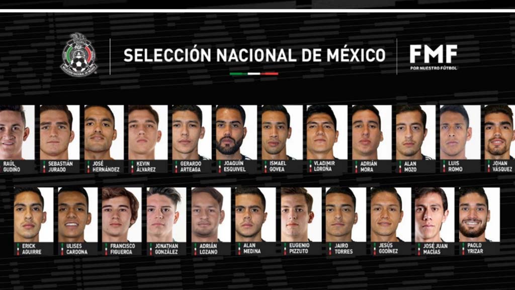 Destacan jóvenes en convocatoria de Martino para el TRI