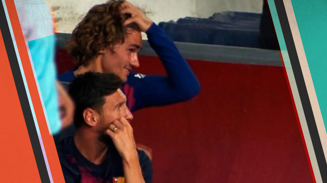 Video revela tensión entre Lionel Messi y Antoine Griezmann