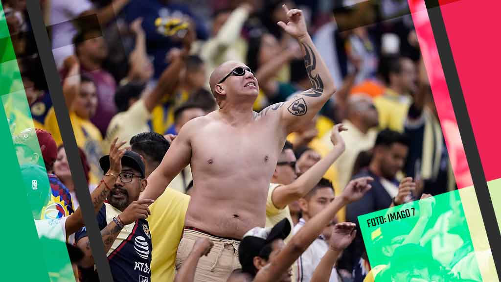 Bronca afuera del Estadio Azteca previo al Clásico Capitalino