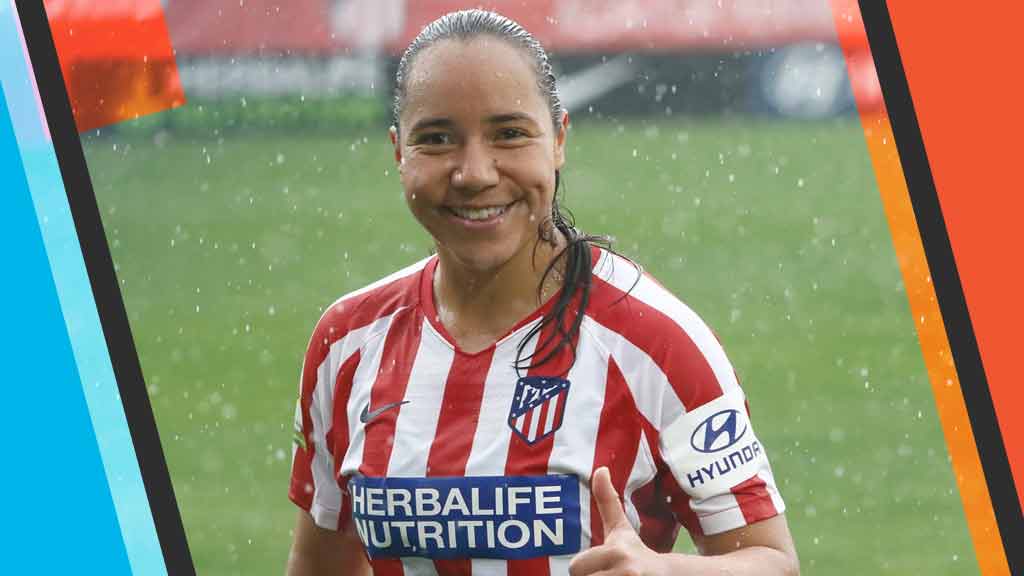 Charlyn Corral marcó su primer gol con el Atlético de Madrid