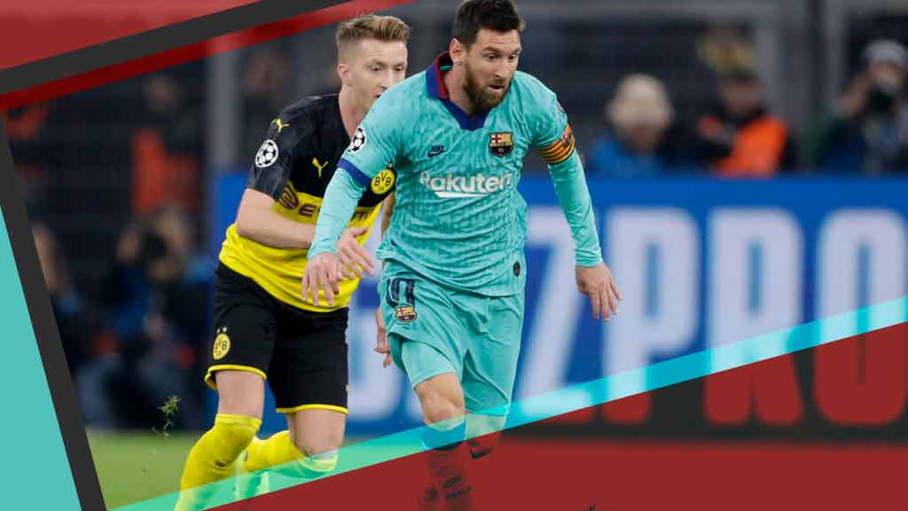 Sin goles empataron Barça y Dortmund