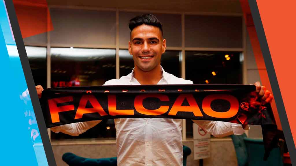 Falcao firma con el Galatasaray y jugará Champions League