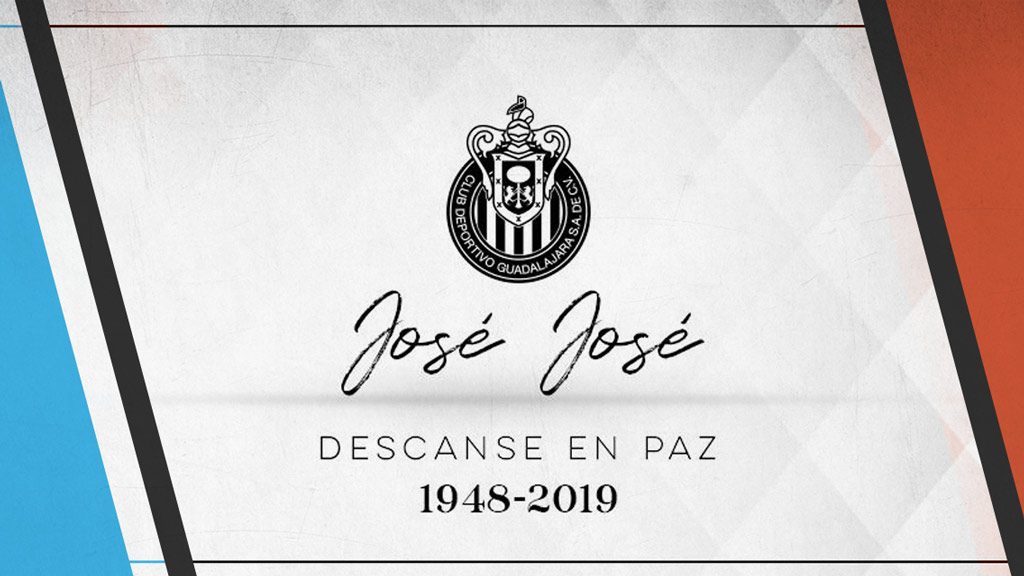 Equipos de Liga MX dan último adiós a José José