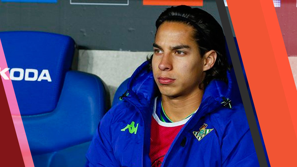 Diego Lainez borrado de Real Betis