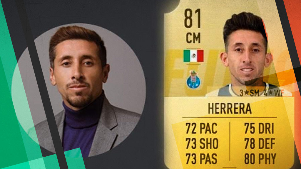 Héctor Herrera sigue siendo feo en FIFA 20