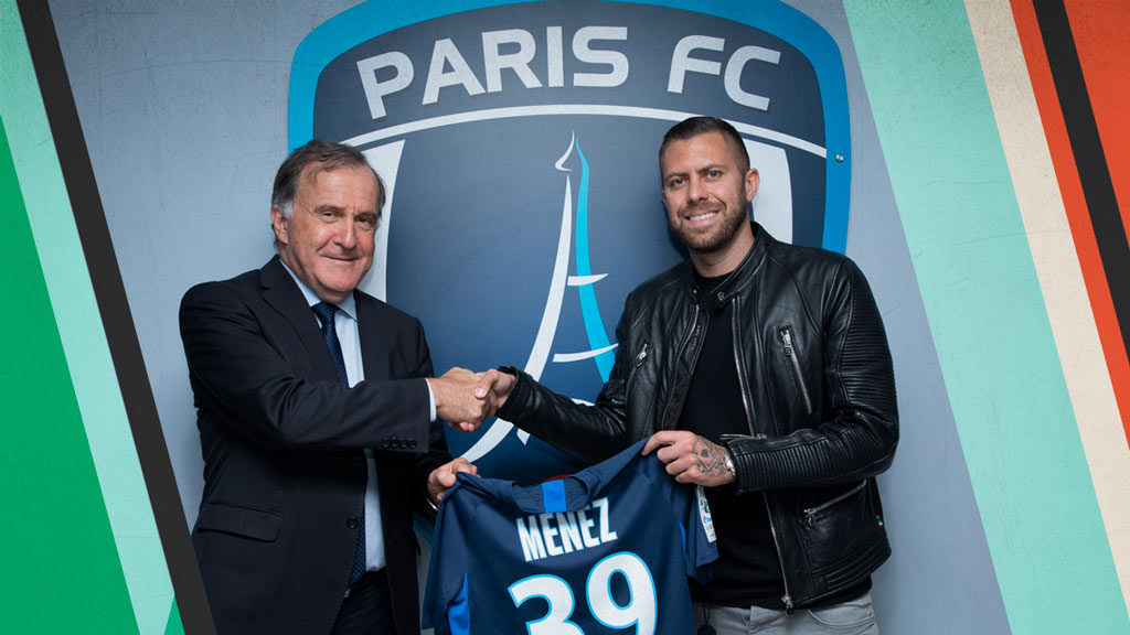Jérémy Ménez, nuevo jugador del Paris FC