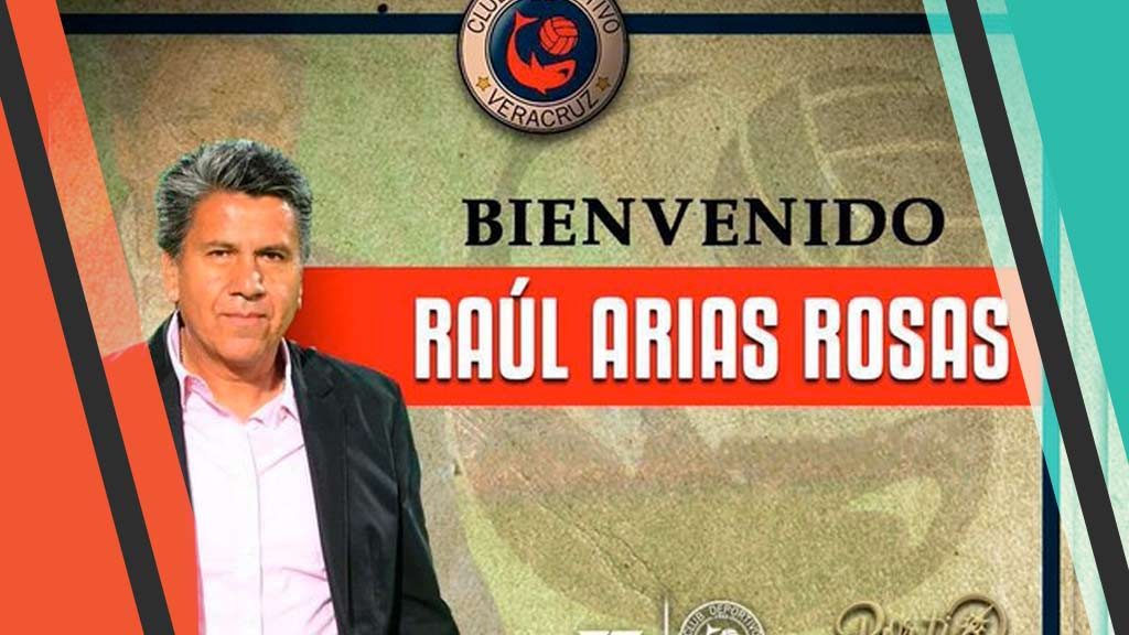 OFICIAL, Raúl Arias llega a Veracruz