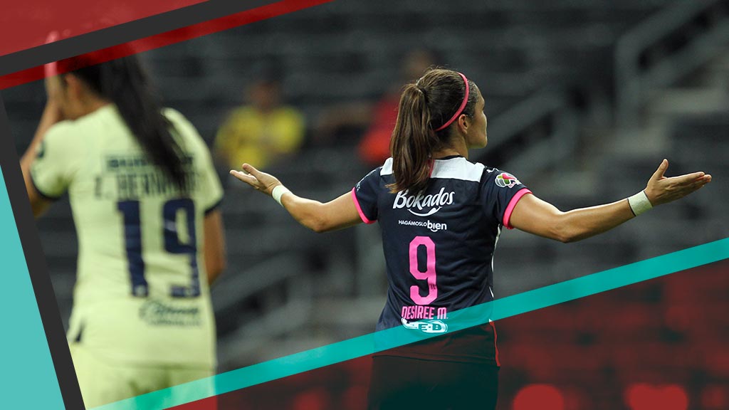 Rayadas golea al América en la Liga Femenil