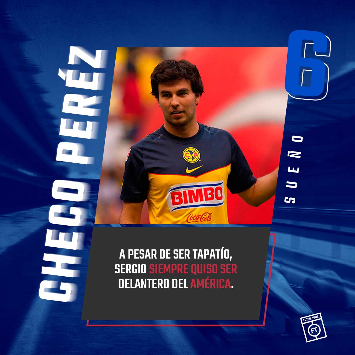 7 razones que hacen de Checo Pérez un fiel americanista 5