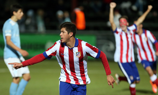 Diego Gama estuvo jugando para el Atlético de Madrid en el 2014