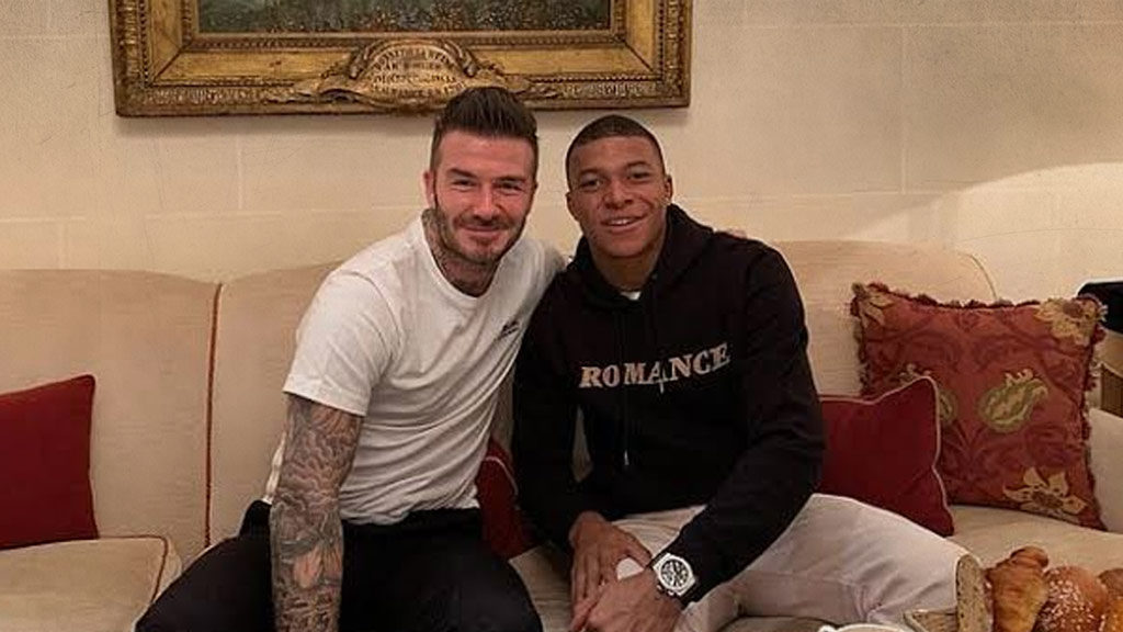 David Beckham podría ser agente de Kylian Mbappé