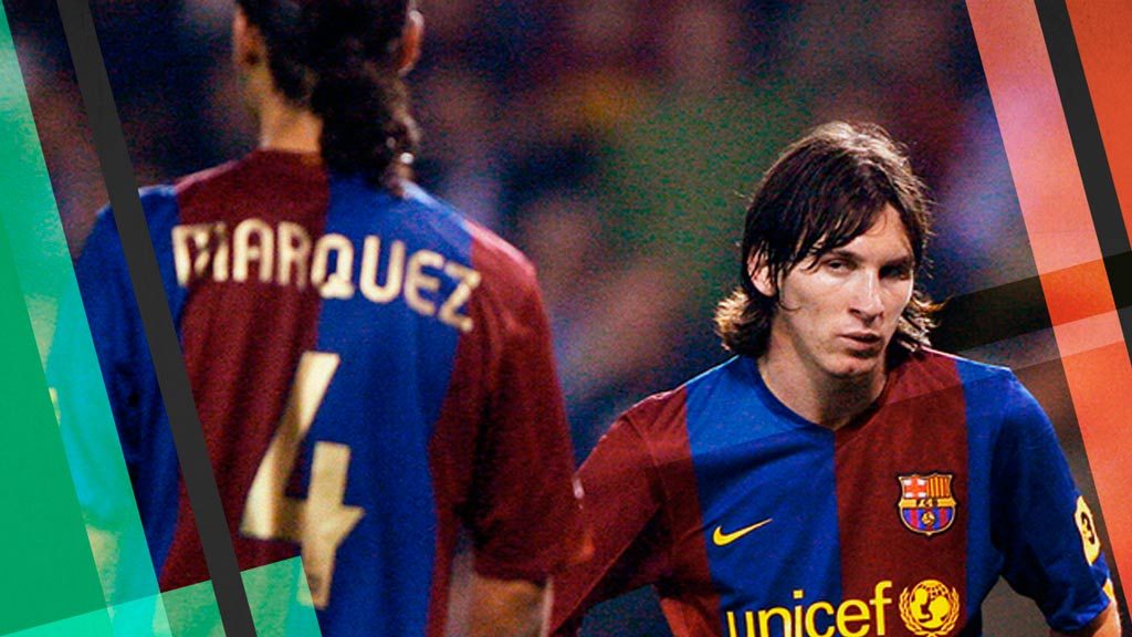 El día que Rafa Márquez hizo enfurecer a Lionel Messi