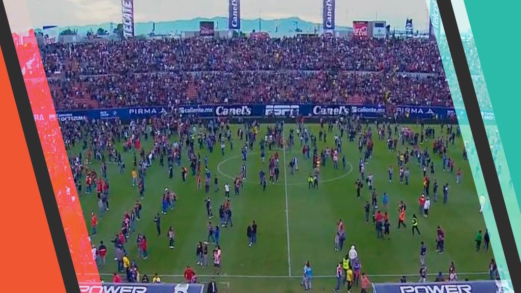 Violencia en el Atlético de San Luis vs Querétaro