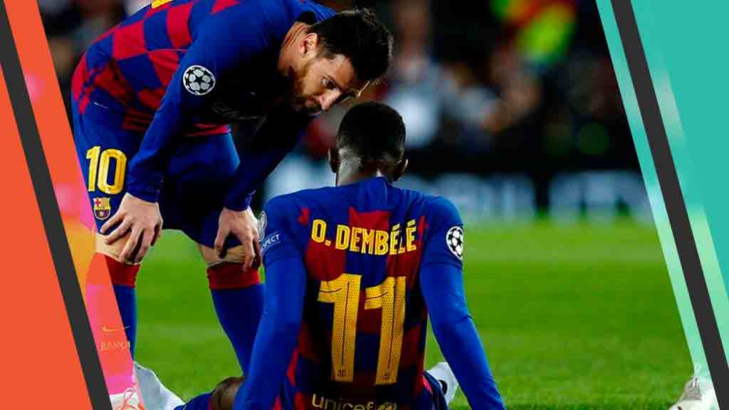 Ousmane Dembele lesionado