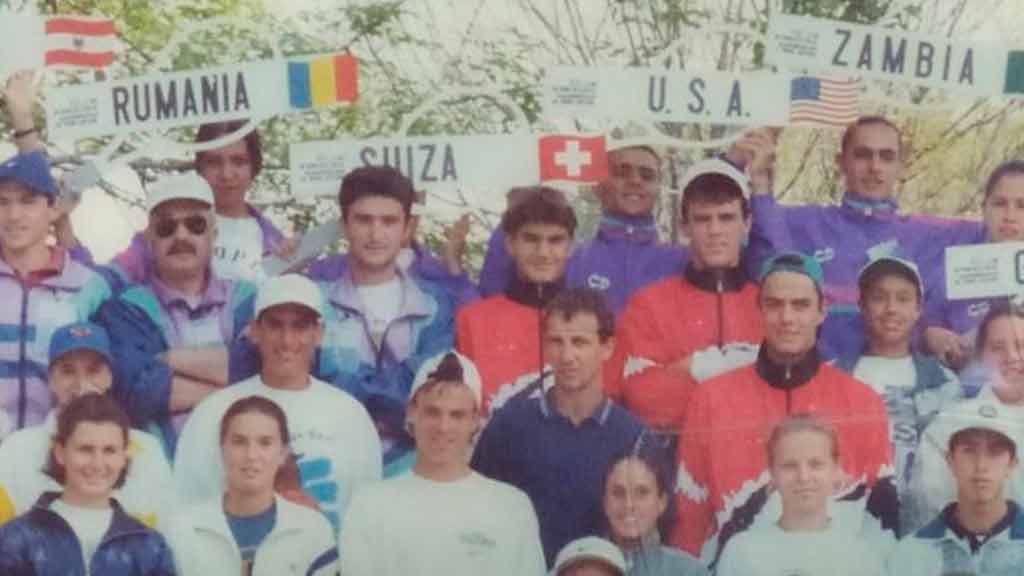 Roger Federer 15 años