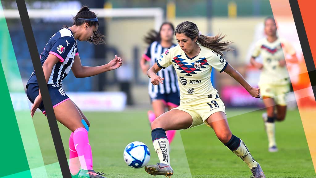 América Femenil y Rayadas empatan en el duelo de ida