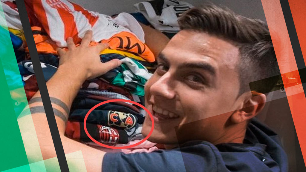 Paulo Dybala y su jersey del América, ¿quién se la dio?