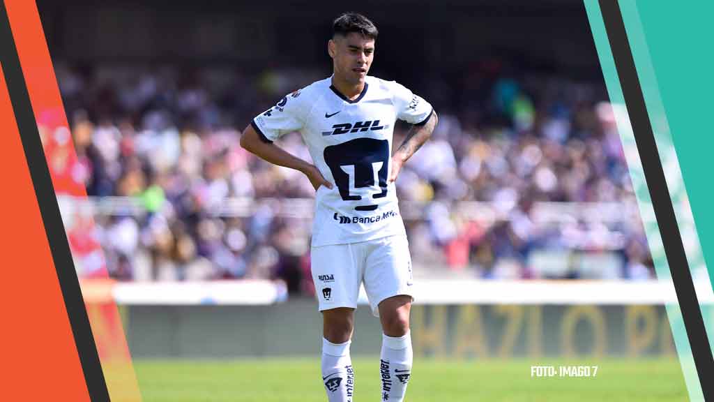 Felipe Mora dejaría Pumas para regresar a Chile